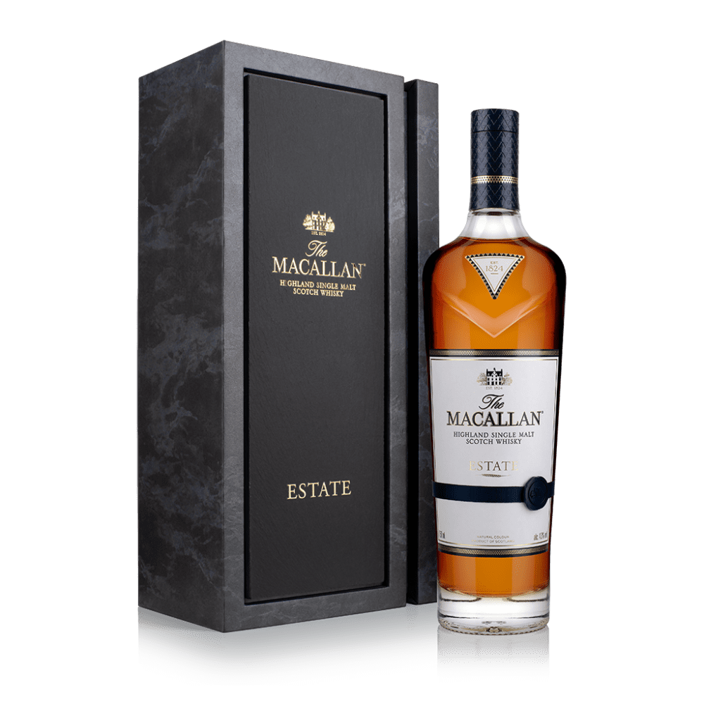 A Bottle Of Macallan Single Malt Scotch Whisky