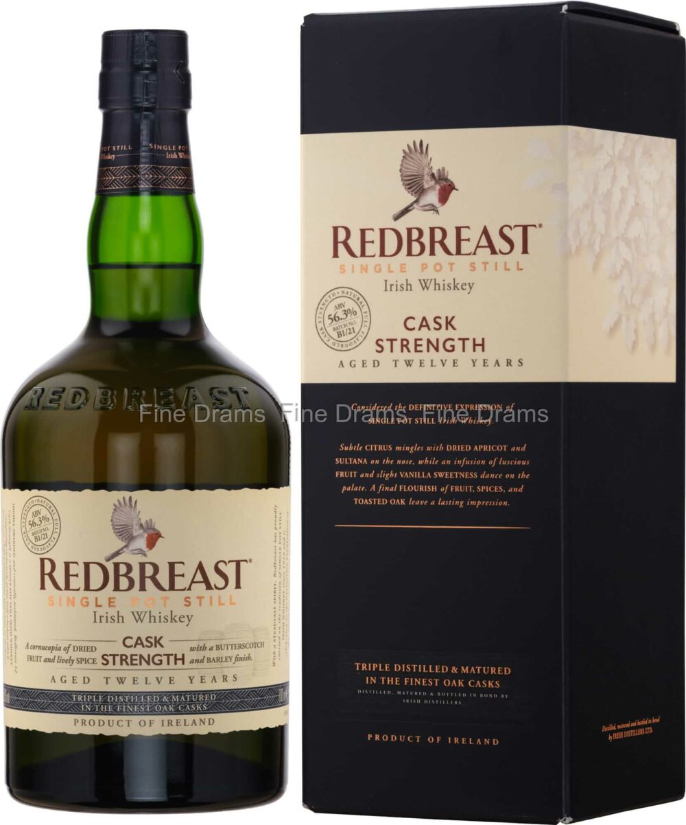 Redbreast 12 Year Old Cask Strength - Batch B1/21 (56.3%)