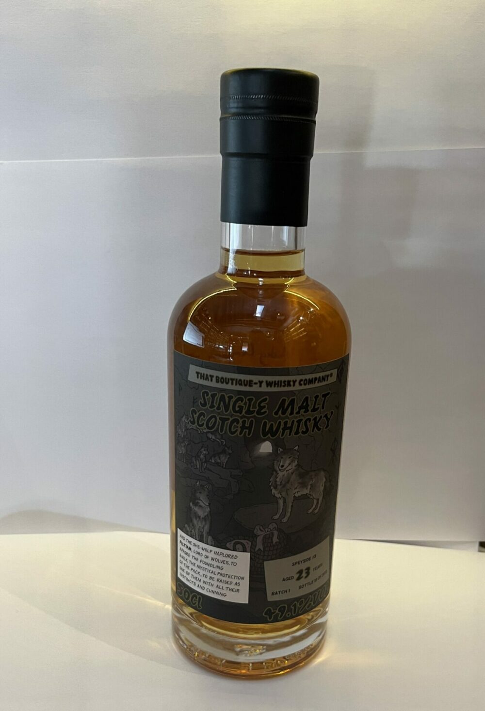 Speyside #5 23 Year Old - Batch 1 (That Boutique-Y Whisky Company) (49.1%) 500ml
