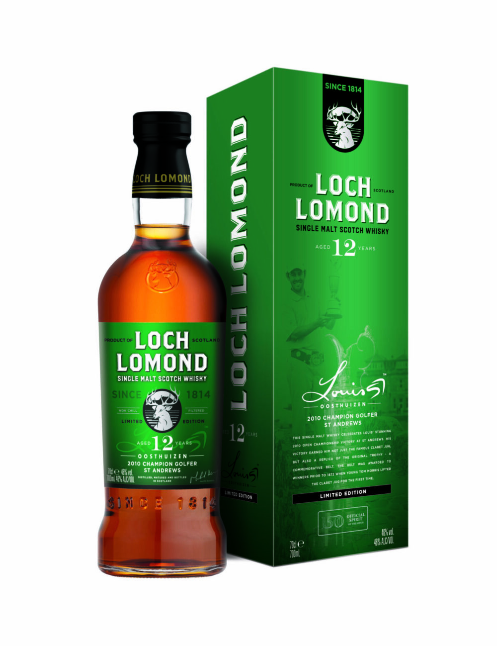 Loch Lomond Open Edition 12 Year Louis Oosthuizen (46%)