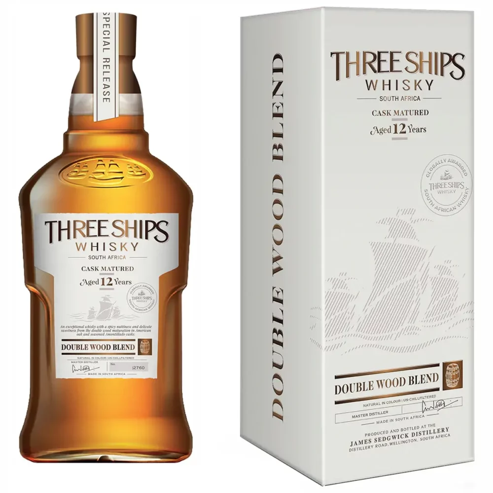 Three Ships 12 Year Double Wood Blend (49.6%)