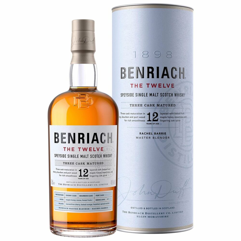 A Bottle Of Benriach 12 Year Old Whisky