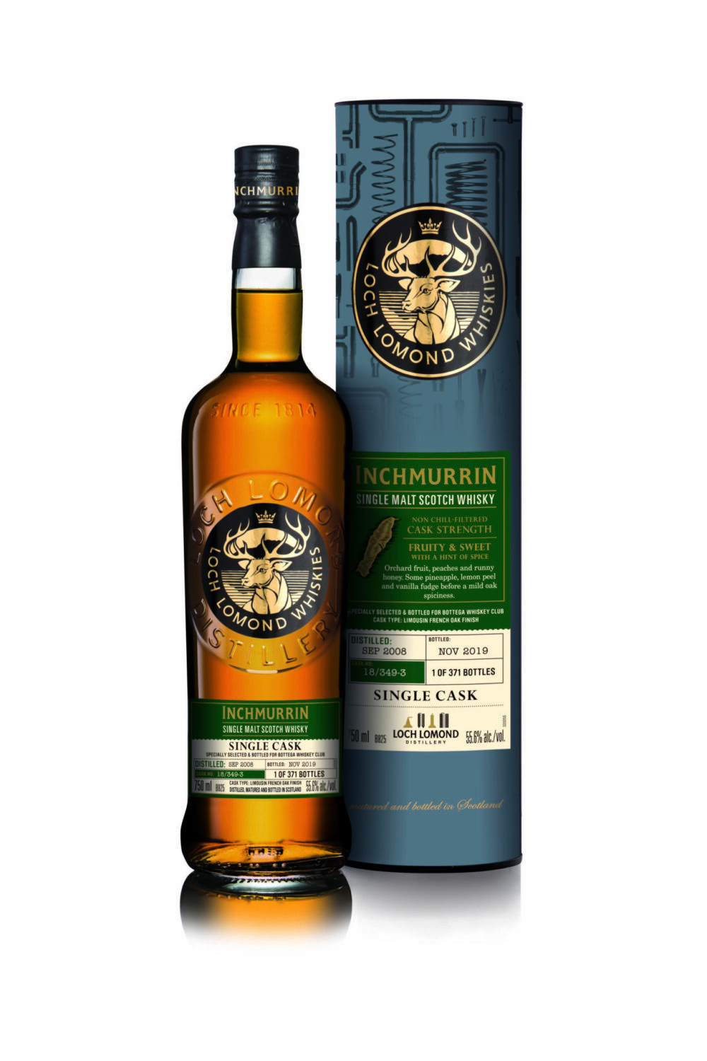 A Bottle Of Loch Lomond Whiskies Single Cask Whisky