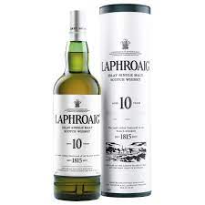 A Bottle Of Laphroaig 10 Year Old Scotch