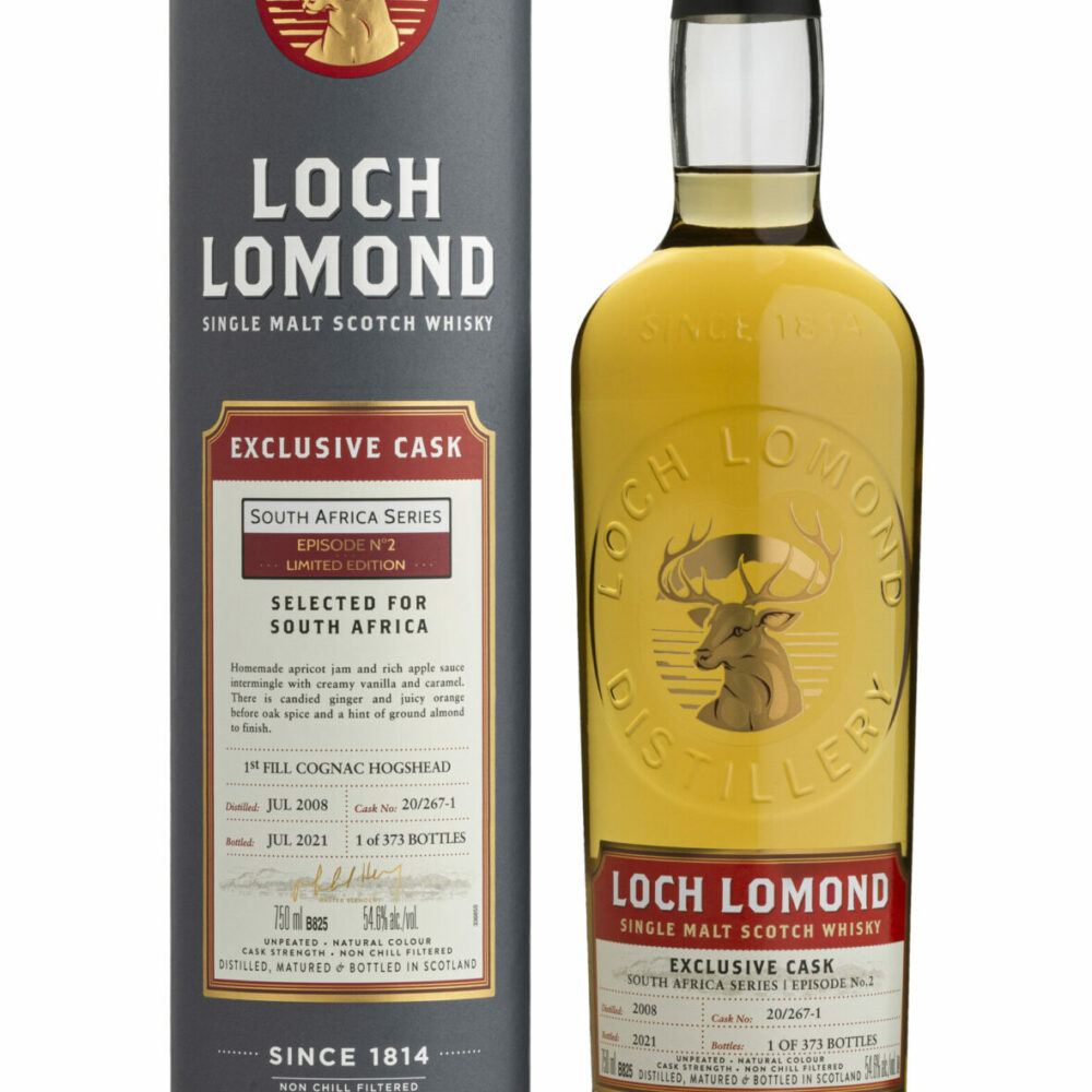 A Bottle Of Loch Lomond Whisky 2008 Exclusive Cask
