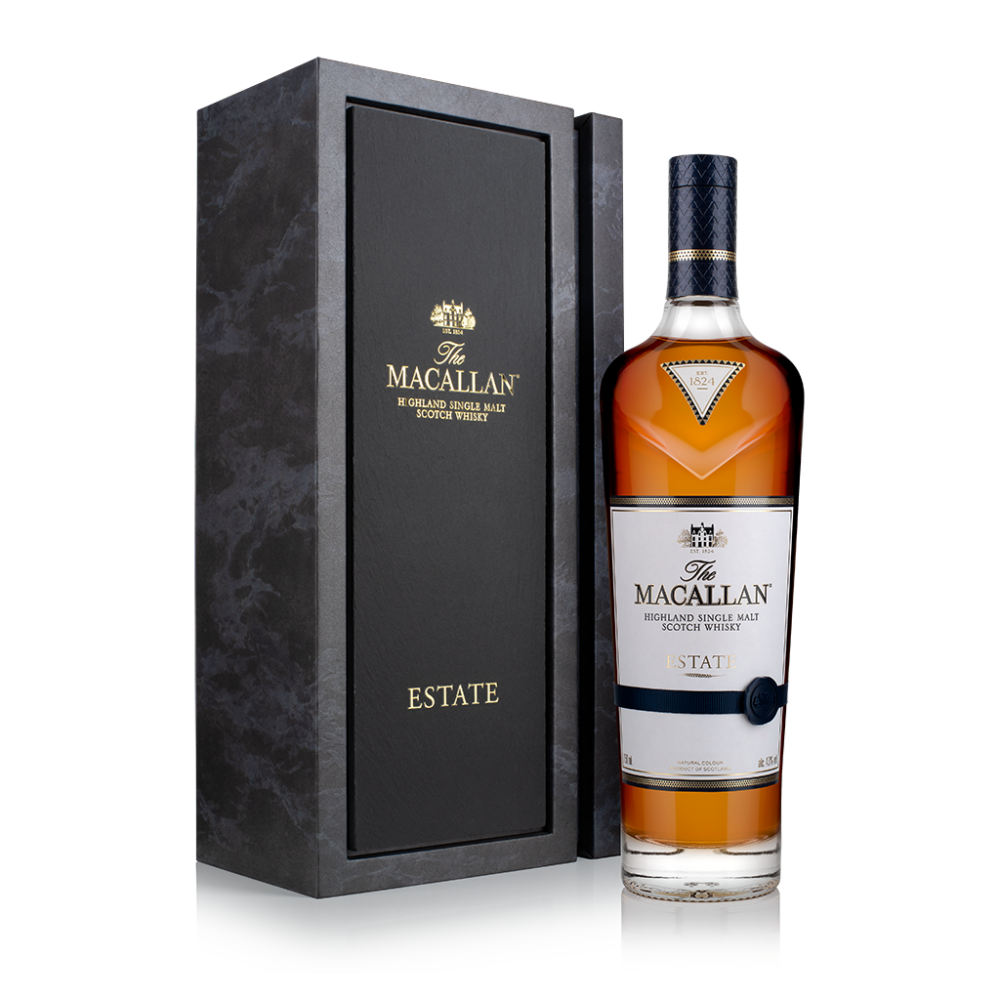 A Bottle Of Macallan Single Malt Scotch Whisky